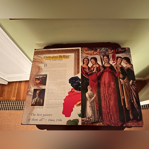 The Renaissance Artists Picture Book Jigsaw Puzzle Coffee Table Book - Picture 3 of 6